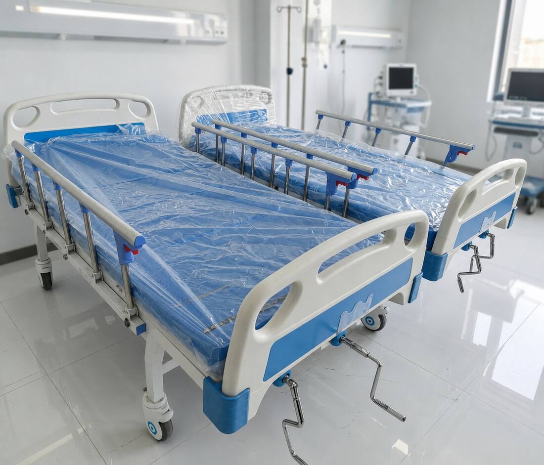 hospital bed rental Tiruppur ward setup with monitoring equipment